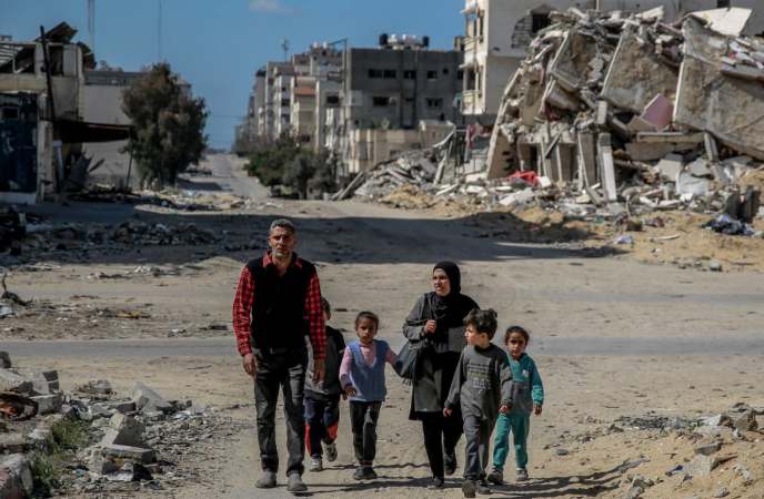 Franja de Gaza : AFP