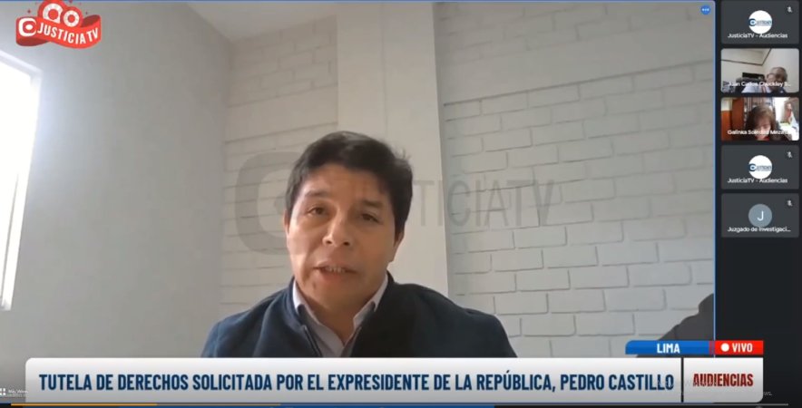Pedro Castillo Juez Juan Carlos Checkley le aclaró que “no está secuestrado”