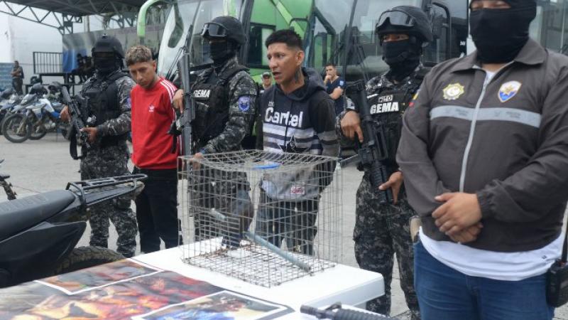  Ecuador  capturan a dos integrantes de los Choneros   