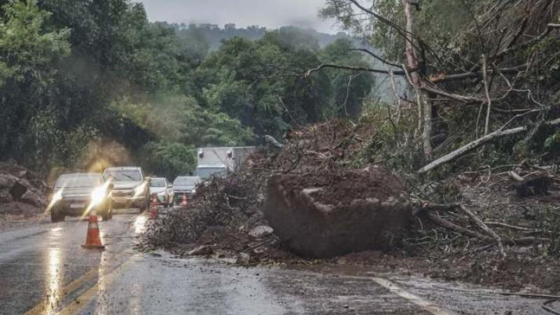 Lluvias al sru de Brasil