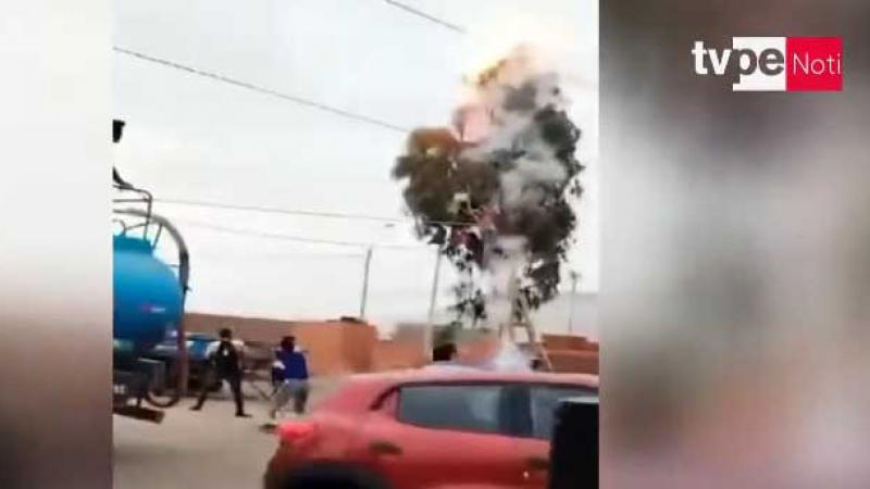 Víctor Alejandro Calero Tarazona (38 años) perdió la vida, mientras que otras cuatro personas resultaron heridas y tuvieron que ser trasladadas al hospital de Puente Piedra.