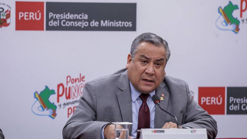 Premier Gustavo Adrianzén