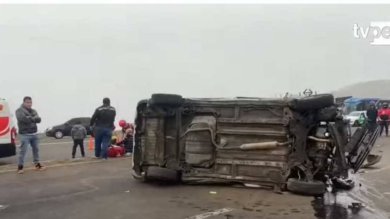 Accidente en Panamericana Norte