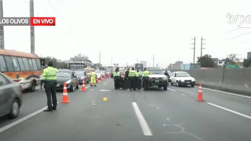 Los Olivos accidente de tránsito Panamericana Norte