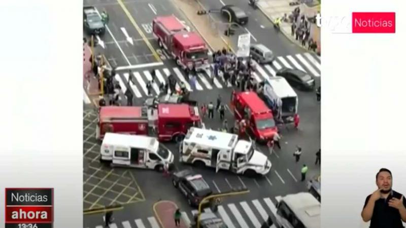 Pueblo Libre accidente de tránsito