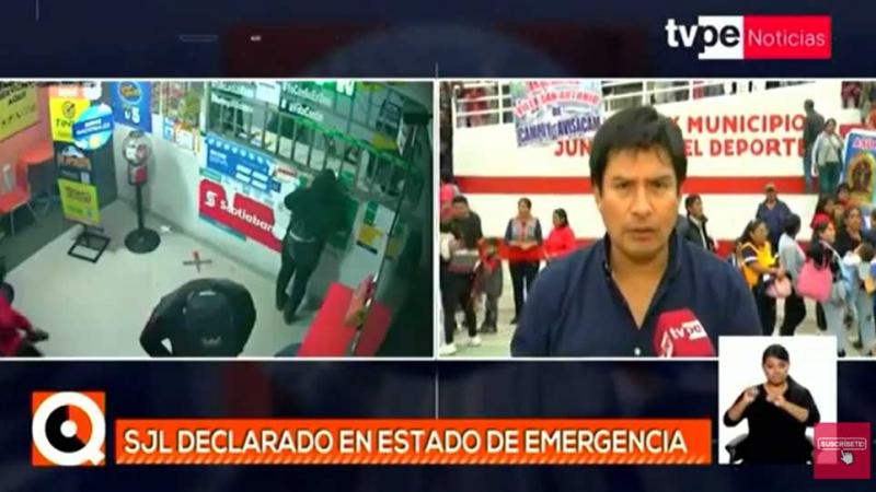 Alcalde de San Juan de Lurigancho macha pacífica