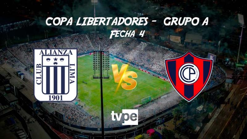Alianza Lima se enfrentará a Cerro Porteño por la Copa Libertadores