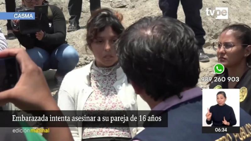 Áncash Casma embarazada Adolescente asesinato delincuencia intenta matar a su pareja menor de edad