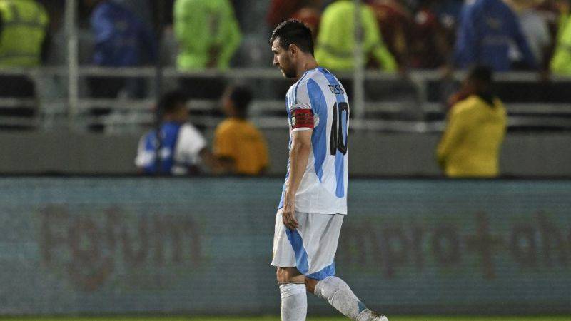 Argentina empata 1-1 con Venezuela en Maturín