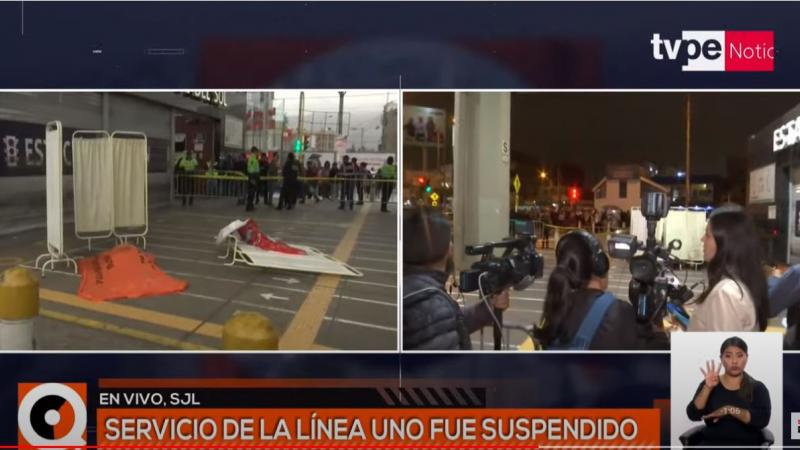 Metro de Lima: asesinan a mujer afuera de la estación Pirámide del Sol en SJL