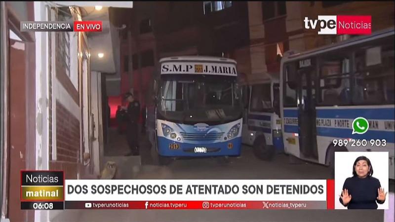 ATENTADO EN INDEPENDENCIA