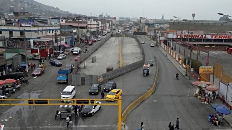 ATU línea 2 del metro de lima   EL Agustino 