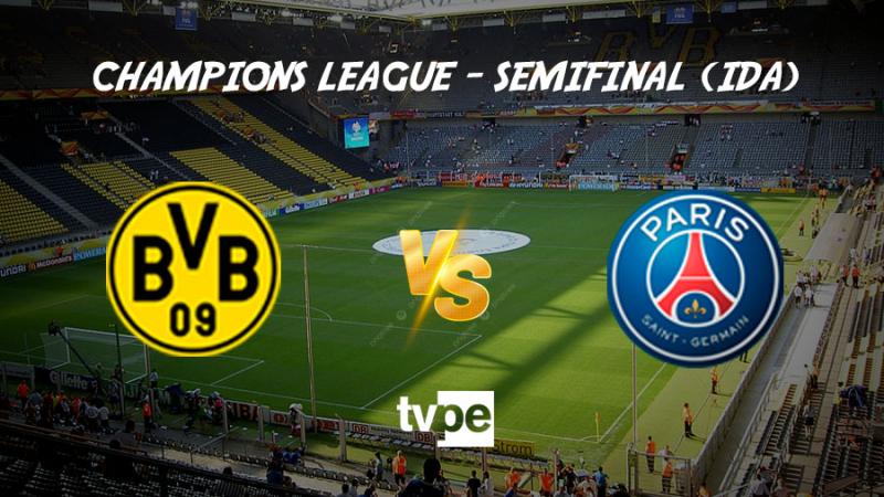 Borussia Dortmund vs. PSG se enfrentan por la semifinal ida de la Champions League