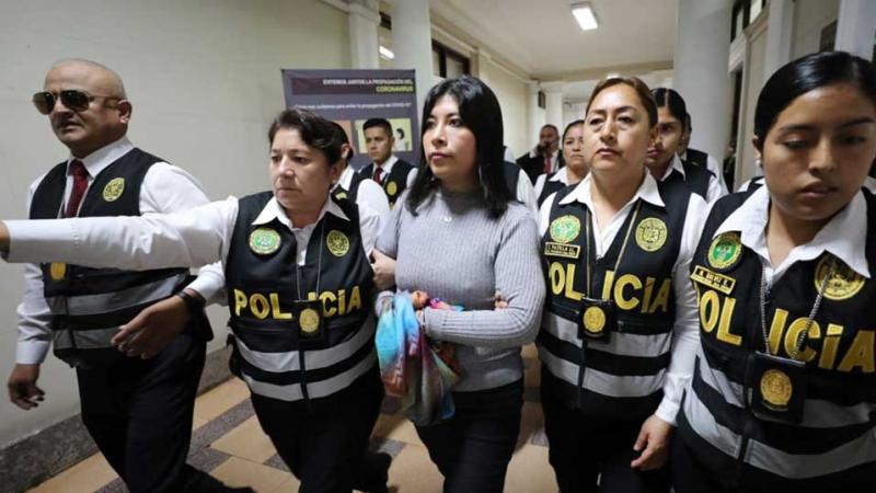 Poder Judicial  prisión preventiva Betsy Chávez