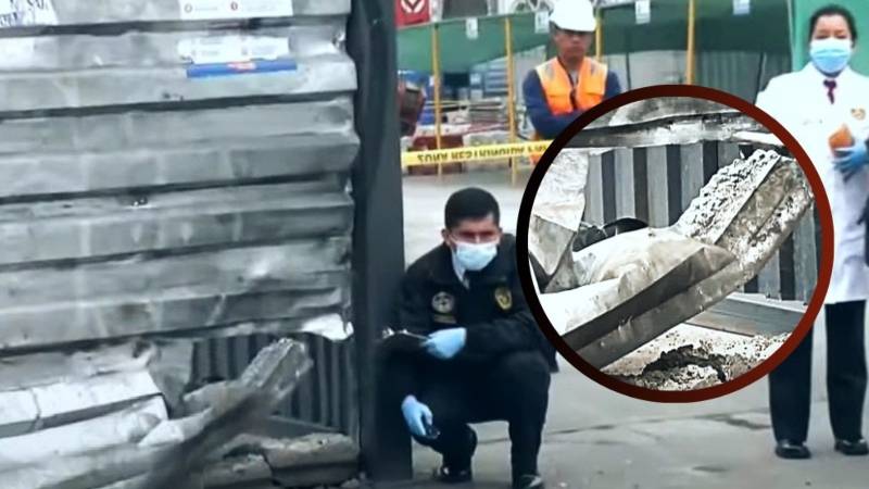 Explosión línea 2 del metro de Lima centro de LIMA