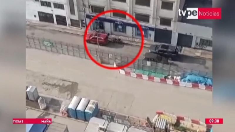 Breña agencia bancaria robo asalto delincuencia criminalidad BBVA