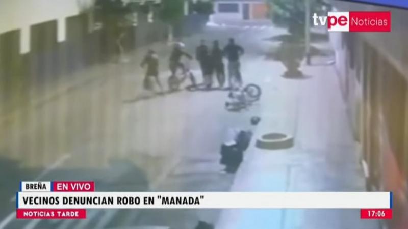 Breña: vecinos denuncian robos en “manada” a bordo de bicicletas