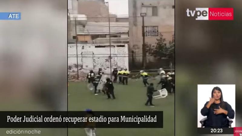 Ate: enfrentamiento entre vecinos y serenos dejó más de 20 heridos