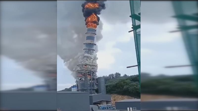 China Incendio Corea del Norte Combustible