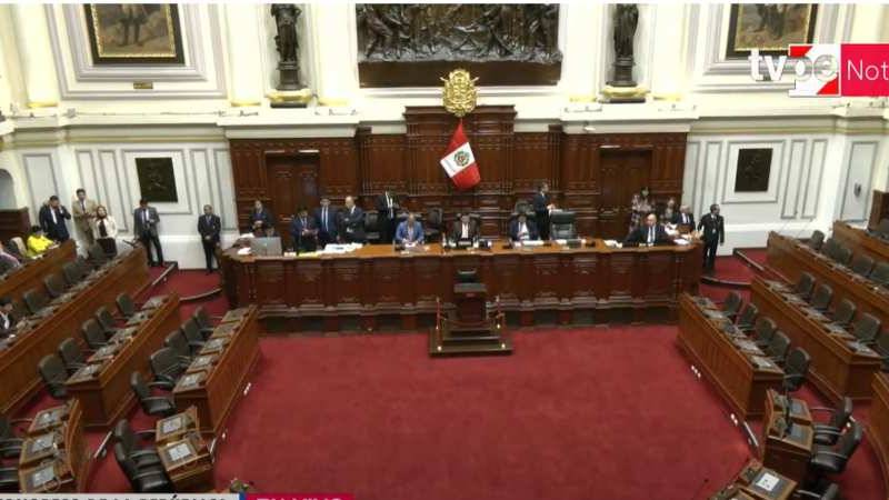 Congreso aprueba dictamen sobre lesa humanidad