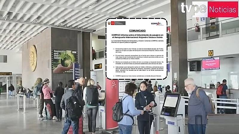 corpac aeropuerto internacional cusco CUSCO aeropuerto joven menor adolescente fallece 