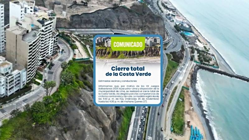 Costa Verde miraflores juegos bolivarianos ciclismo