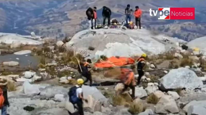 Huaraz cuerpo momificado en nevado Huascarán