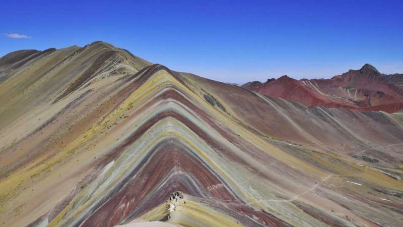 Cusco  ingreso  visitantes   montaña de ‘Siete Colores’