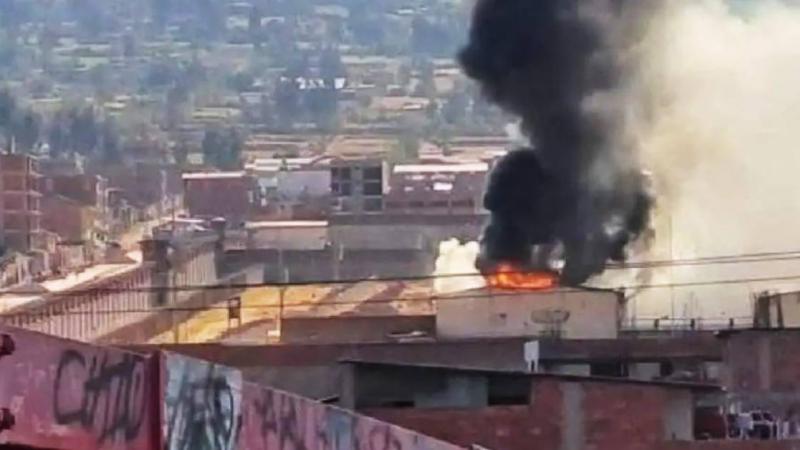 Cusco: controlan incendio en pabellón del penal Quencoro