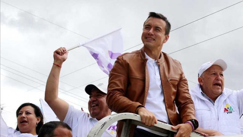 Ecuador: se registró una balacera durante recorrido del candidato Daniel Noboa 