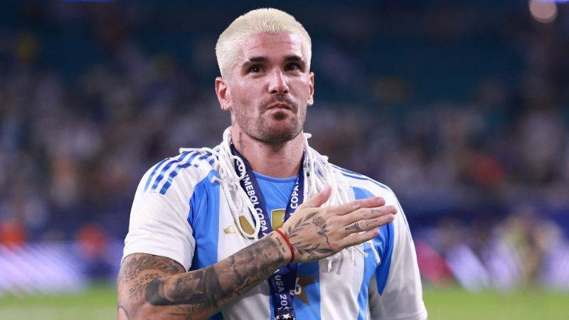 De Paul respalda a su compañero Enzo Fernández por cántico contra selección francesa