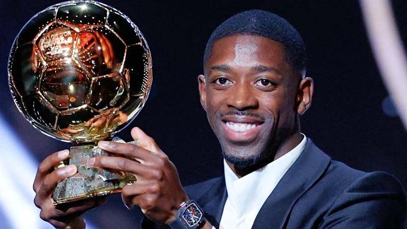 Dembélé Balón de Oro PSG champions Europa París  fútbol europeo