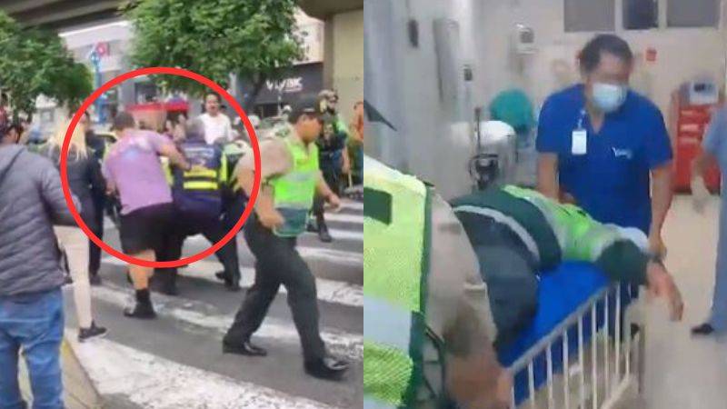 Detalles de salud de policía herido en enfrentamiento contra delincuentes en San Borja