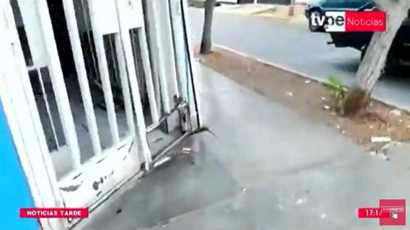 Trujillo colegio presuntos extorsionadores