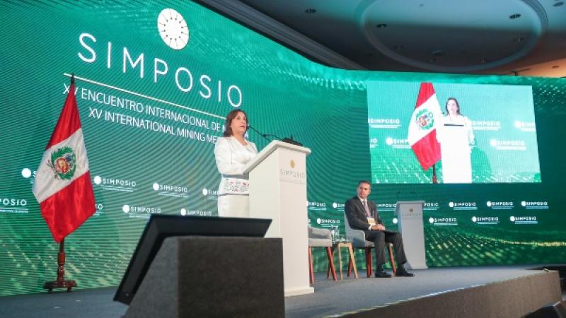 Dina Boluarte minería