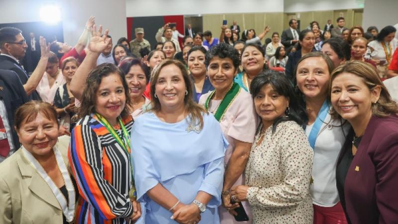 Dina Boluarte Consejo Nacional de Mujeres PCM Ejecutivo