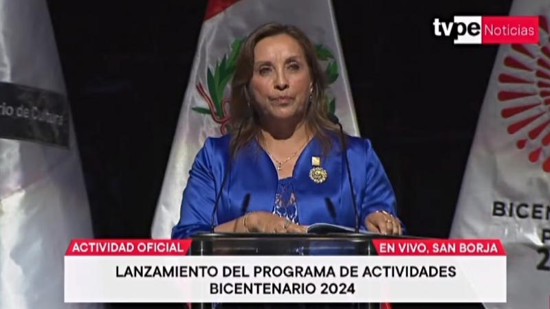 Perú Bicentenario Dina boluarte ministerio de cultura