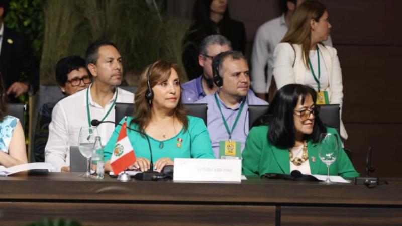 Dina Boluarte Presidencia Brasil Cumbre Amazónica