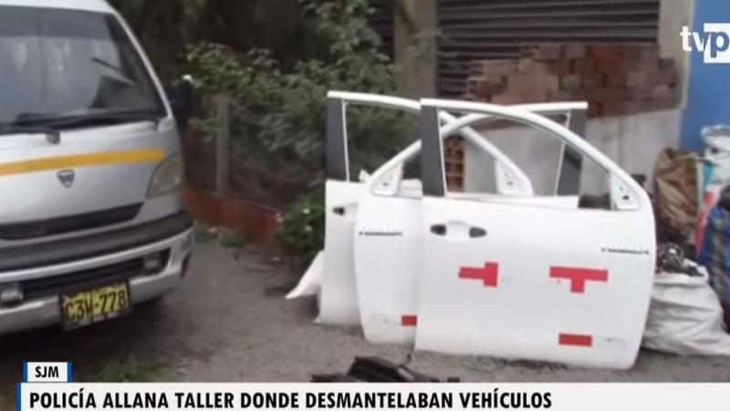 San Juan de Miraflores vehículos robados
