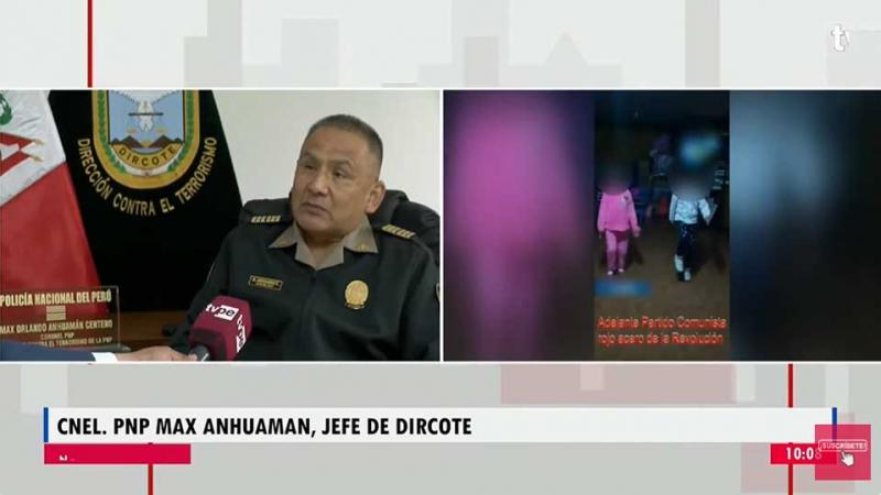 PNP Dircote ‘Camarada Miriam’  presuntos terroristas  Trujillo 