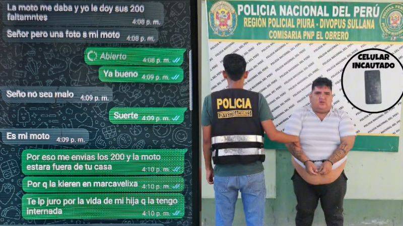 extorsionador Piura