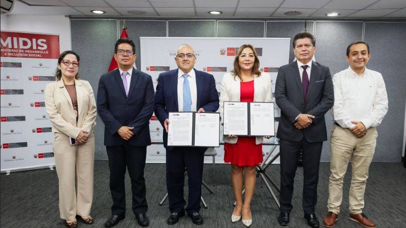 Midis y  Sociedad Nacional de Construcción e Infraestructura