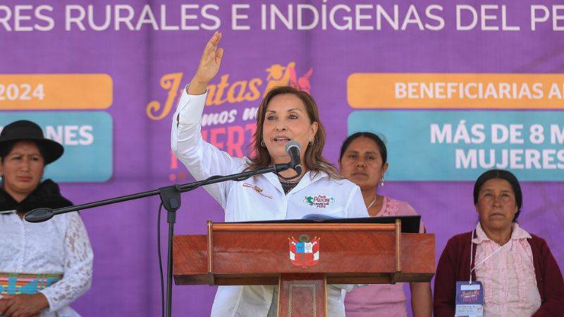 Presidenta Dina Boluarte