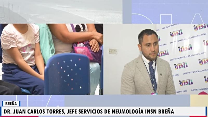 síntomas neumonía en los casos infantiles