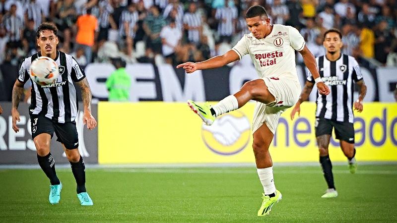 Botafogo vs Universitario  Universitario brasil fútbol libertadores