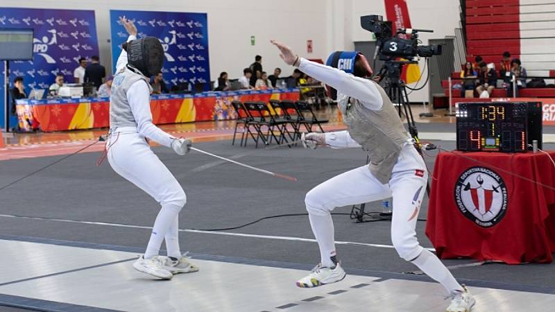 esgrima ipd deporte peruano juegos bolivarianos