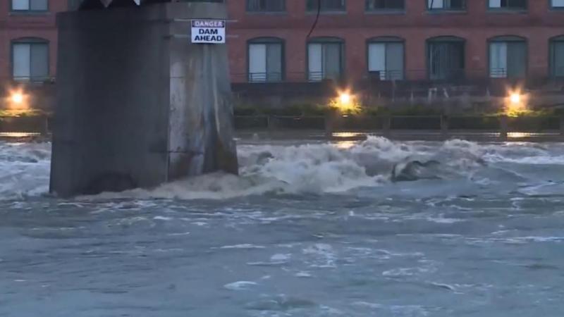 Estados Unidos inundaciones evacuación inundaciones "históricas"