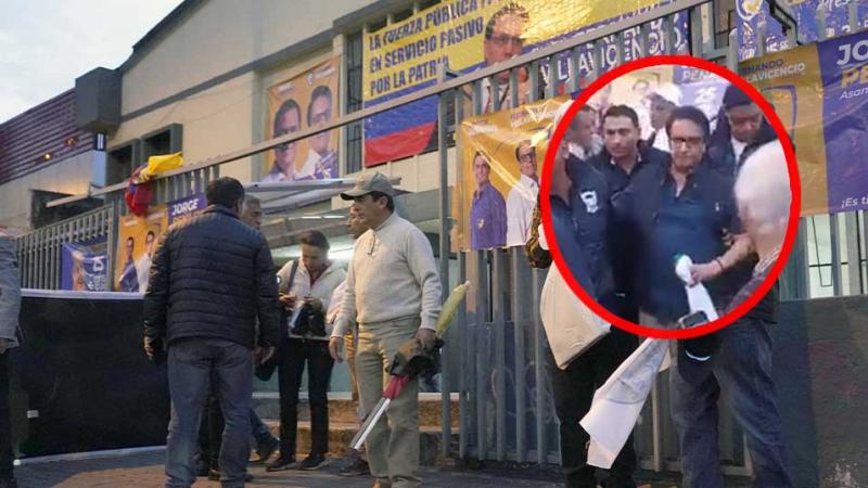 Fernando Villavicencio: preciso momento en el que atentan contra candidato presidencial de Ecuador (VIDEO)