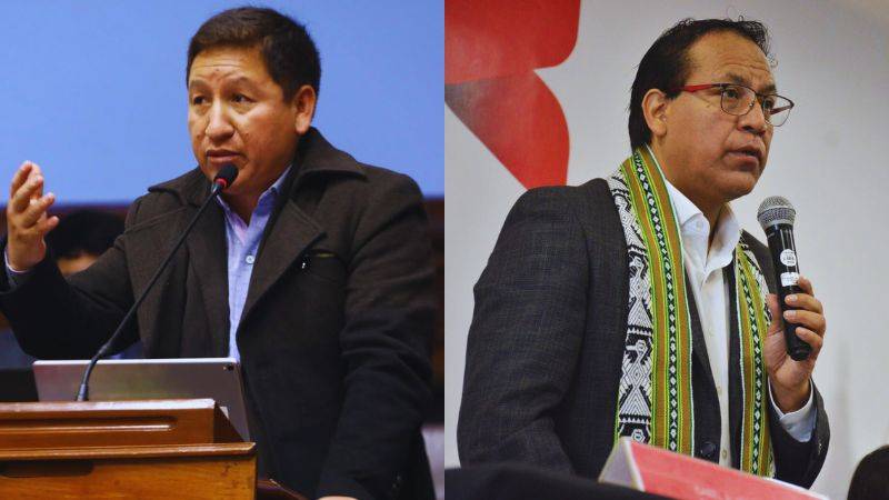 Fiscalía denunció constitucionalmente a Guido Bellido y Roberto Sánchez por contratación irregular
