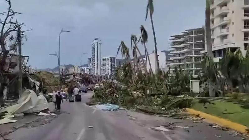 Huracán  Otis en  Acapulco  Promperú 